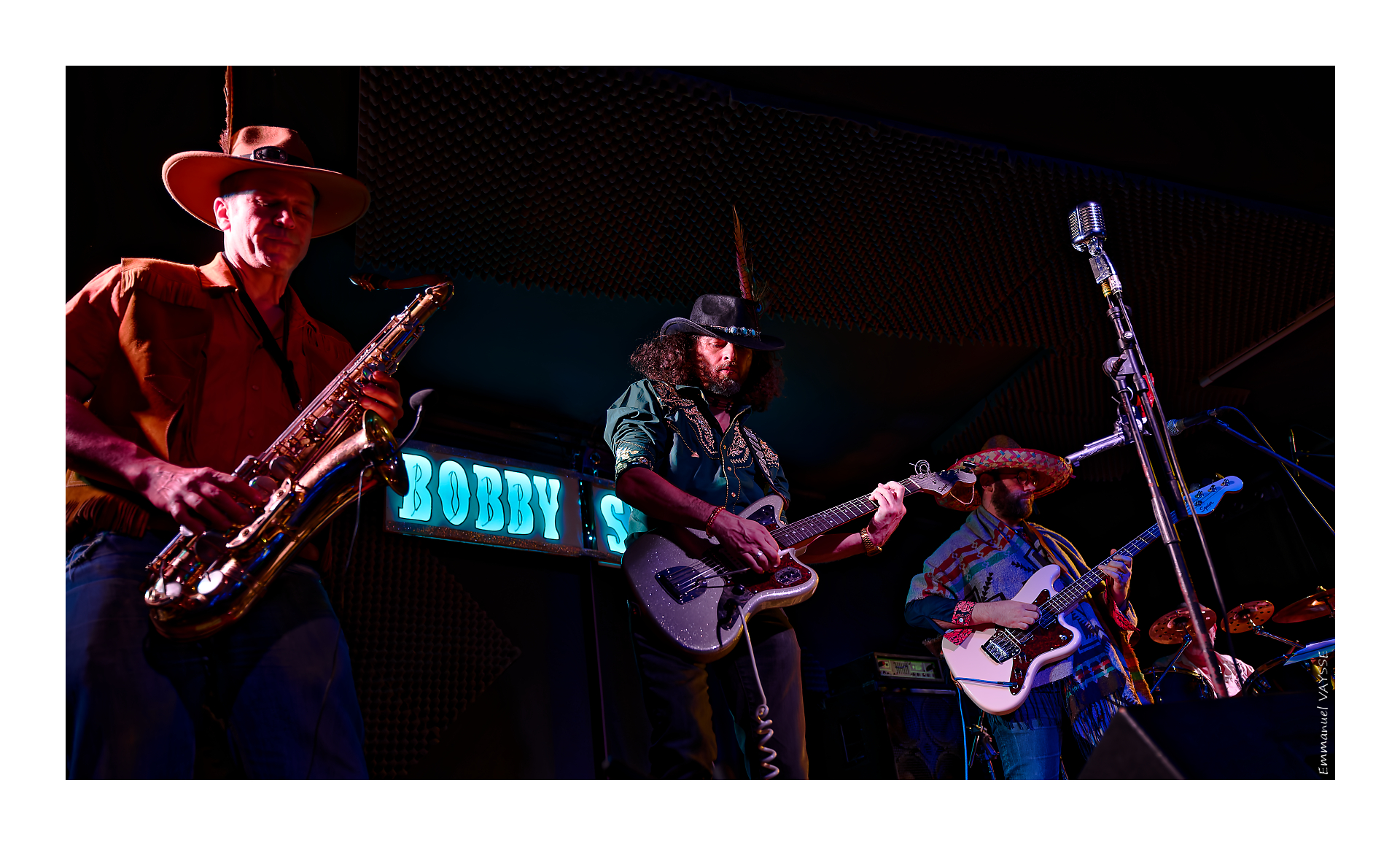 Bobby Springle & The Bullet Holes sur scène